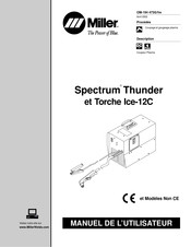 Miller Spectrum Thunder Manuel De L'utilisateur