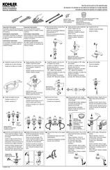 Kohler K-13132-3A-CP Guide D'installation