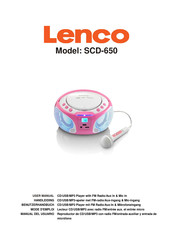 LENCO SCD-650 Mode D'emploi