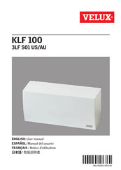 Velux KLF 100 Notice D'utilisation