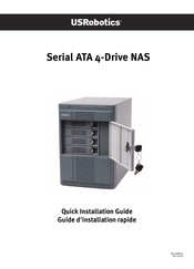 USRobotics Serial ATA 4-Drive NAS Guide D'installation Rapide