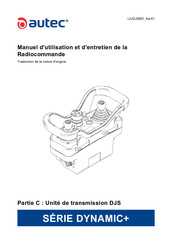 AUtec DYNAMIC+ Série Manuel D'utilisation Et D'entretien