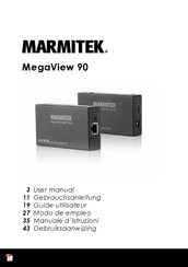 Marmitek MegaView 90 Guide Utilisateur