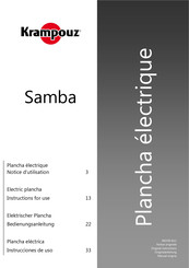 Krampouz Samba Notice D'utilisation