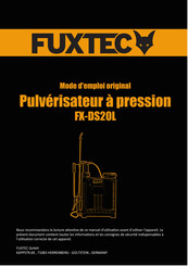 FUXTEC FX-DS20L Mode D'emploi Original