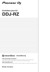 PIONEER DJ DDJ-RZ Mode D'emploi