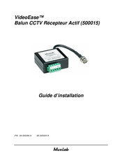 MuxLab 500015 Guide D'installation