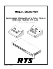 Telex Communications RTS DKP-12 Manuel Utilisateur