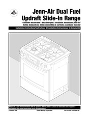 Jenn-Air JDS9860BDS Instructions D'installation