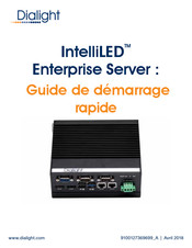 Dialight IntelliLED Enterprise Server Guide De Démarrage Rapide