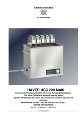 HAVER & BOECKER HAVER USC 200 Multi Notice D'utilisation