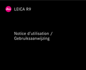 Leica R9 Notice D'utilisation