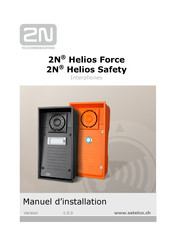 2N Helios Safety Manuel D'installation