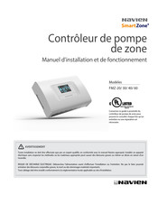 Navien SmartZone+ FMZ-30 Manuel D'installation Et De Fonctionnement