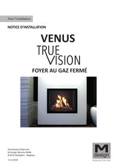 M Design VENUS TRUE VISION Série Notice D'installation