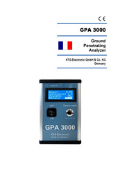 KTS-Electronic GPA 3000 Mode D'emploi