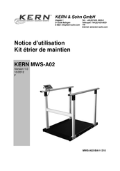 KERN MWS-A02 Notice D'utilisation