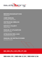 Steinberg Systems SBS-KW-1TE Manuel D'utilisation