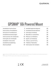 Garmin GPSMAP 66i Instructions D'installation