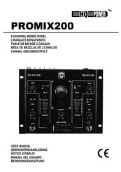 HQ Power PROMIX200 Notice D'emploi