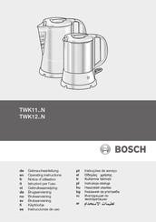 Bosch TWK12 N Série Notice D'utilisation