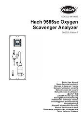 Hach 9586sc Oxygen Manuel D'utilisation Simplifié