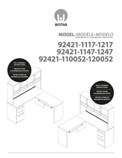 Bestar 92421-1117-1217 Instructions D'assemblage