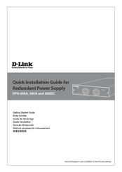 D-Link DPS-500A Guide De Démarrage
