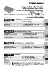 Panasonic CF-VCRU11U Instructions D'utilisation