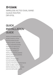 D-Link DIR-810L Guide D'installation