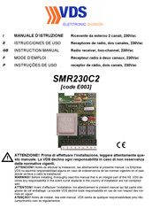 vds SMR230C2 Mode D'emploi