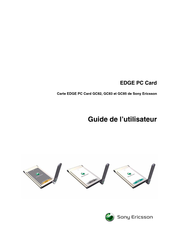 Sony Ericsson EDGE PC Card GC83 Guide De L'utilisateur