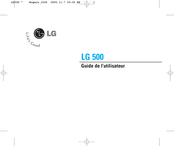 LG 500 Guide De L'utilisateur