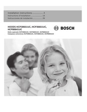 Bosch HCB50651UC Instructions D'installation