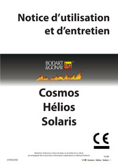 Bodart & Gonay Cosmos 100 Notice D'utilisation Et D'entretien