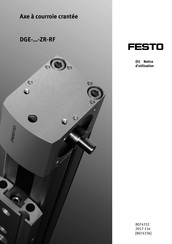 Festo DGE-25-ZR-RF Notice D'utilisation