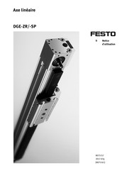 Festo DGE-63-ZR Notice D'utilisation