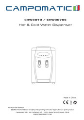 Campomatic CHW3070S Manuel D'utilisation