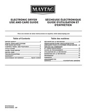 Maytag MGDP475EW Guide D'utilisation Et D'entretien