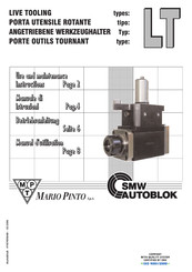 SMW Autoblok MARIO PINTO LT-A Manuel D'utilisation