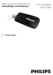Philips WUB1110/00 Mode D'emploi