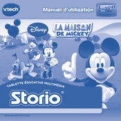 VTech Storio Disney La Maison de Mickey Manuel D'utilisation