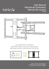 Kanto PX720 Manuel De L'utilisateur