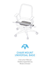 Monster CHAIR MOUNT UNIVERSAL BASE Mode D'emploi