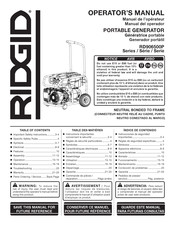 RIDGID RD906500P Série Manuel De L'opérateur