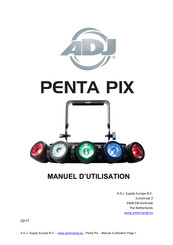 Adj Penta Pix Manuel D'utilisation