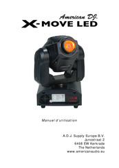 American DJ X-Move LED Manuel D'utilisation