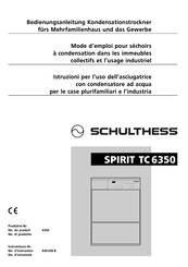 Schulthess SPIRIT TC 6350 Mode D'emploi