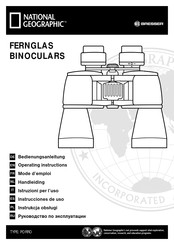Bresser National Geographic PORRO Mode D'emploi