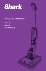 shark Sonic Duo SD450 Notice D'utilisation